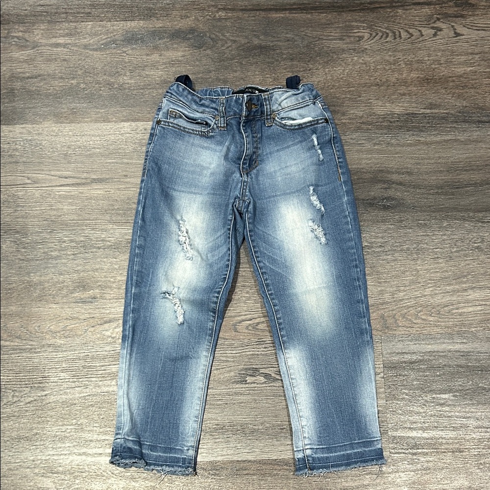 Joe's Jeans girl’s Light Blue Distressed Skinny Jeans size 12